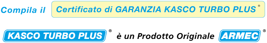 Garanzia Kasco Turbo - Copre la t urbina meglio di un'assicurazione
